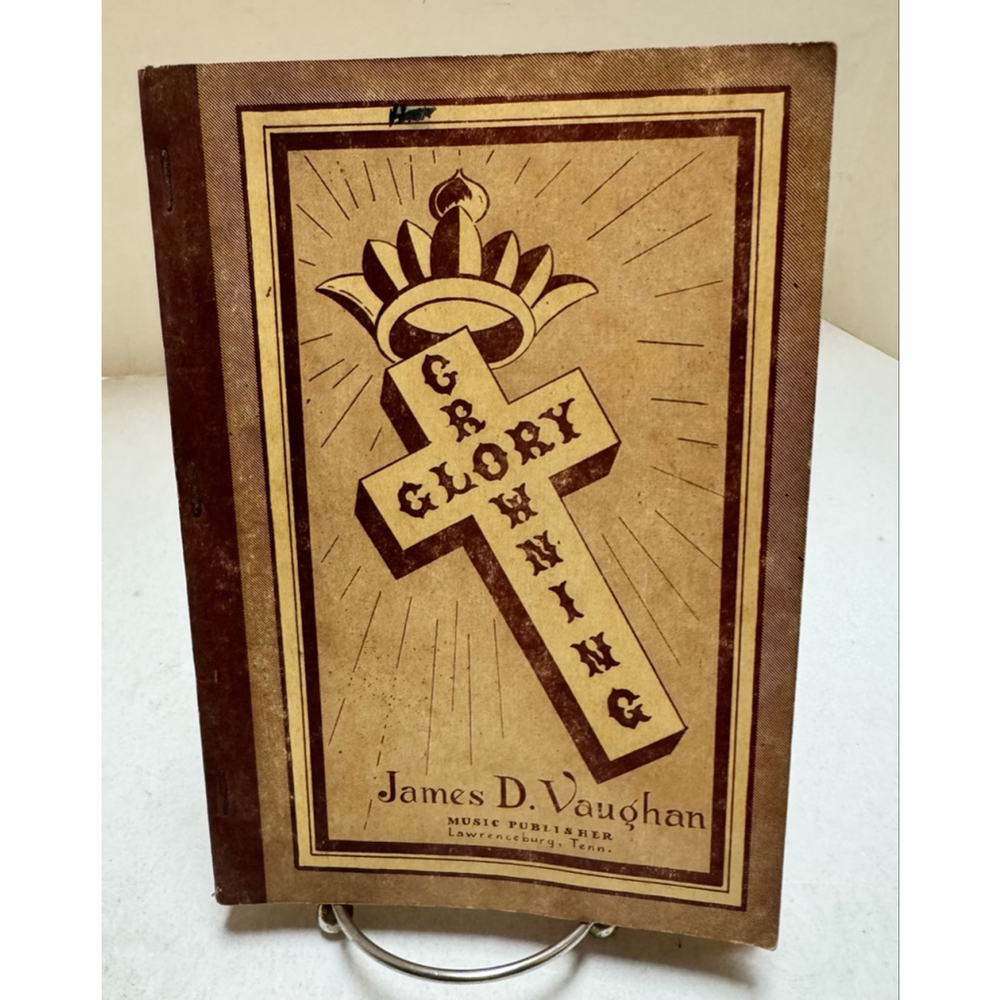 James D. Vaughan “Crowning Glory”Music Book (1942, Softcover)